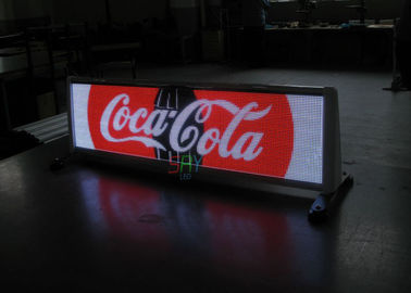 Sistema inalámbrico 3G 960m m x 320m m de la pantalla LED a todo color del taxi de P 5m m proveedor