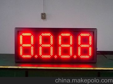 10 pulgadas precio del petróleo llevado rojo teledirigido de tiempo y de la temperatura del RF Digital llevaron muestras proveedor