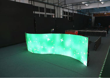 PH5.95 500m m x 500m m curvó las pantallas del LED, exhibición de los paneles llevada curvada IP65 proveedor