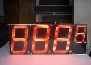 El precio de la gasolina lateral doble llevó el tablero 8888 de la muestra para Petro/la gasolinera proveedor