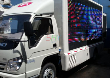 El camión DIP346 montó la pantalla del LED, camiones móviles de la cartelera ligeros proveedor