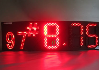 El precio del petróleo 8888 llevó la muestra, brillo móvil de la exhibición de mensaje del LED alto proveedor