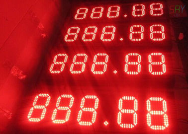 El precio del petróleo 8888 llevó la muestra, brillo móvil de la exhibición de mensaje del LED alto proveedor