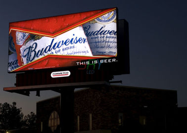 La cartelera al aire libre llena comercial de HD LED exhibe P8 6500 el punto/m2 proveedor