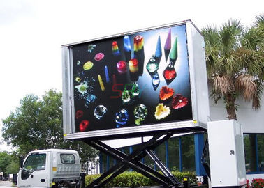 Impermeabilice la exhibición del camión de 5m m LED, camión publicitario llevado vivo movible de HD proveedor