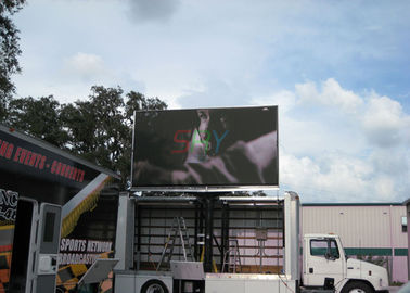El camión al aire libre video de 6500nits P6 montó el control de Sychronous de la pantalla de visualización del LED proveedor