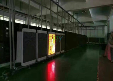 Bandera a todo color al aire libre de la luz de calle de la prenda impermeable de la muestra HD de la pantalla LED del poste de la lámpara de P 5 proveedor