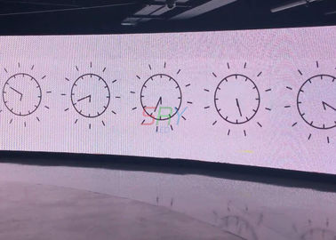 Emparede la publicidad comercial curvada HD electrónica del monitor de exhibición de 4m m proveedor