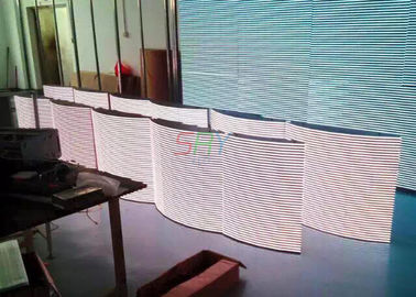 La alta definición interior modificada para requisitos particulares curvada llevó la cartelera 1R1G1B P6 del monitor proveedor