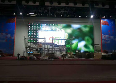 Pantalla LED fija interior estupenda de HD P6/pared video de Digitaces para hacer publicidad proveedor
