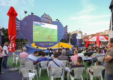 Pared video a todo color al aire libre de la pantalla LED/LED de P4mm que hace publicidad de ultra brillante proveedor