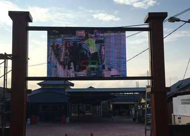 cartelera al aire libre de 7500nits P12 IP65 LED que hace publicidad de 2 años completos proveedor