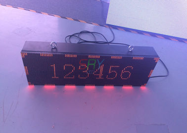 El movimiento en sentido vertical móvil puro de la muestra/del texto del mensaje del rojo LED llevó la exhibición DIP546 proveedor