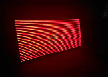 La sola exhibición de mensaje móvil roja interior del color LED, enrollamiento llevado firma proveedor