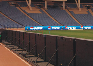 Pantalla video del perímetro de la INMERSIÓN/2R1G1B LED de la pantalla LED P16 del perímetro del estadio del deporte proveedor