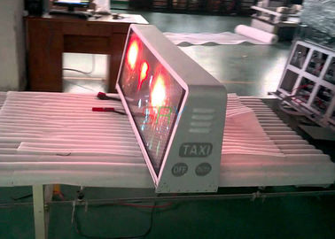 El taxi de Digitaces llevó las muestras 3G P5mm SMD2727 al aire libre del top del tejado del taxi de la exhibición para la pantalla LED del tejado del taxi proveedor