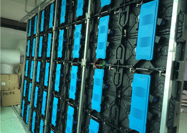 El RGB interior P3.91 muere gabinete de la fundición de aluminio para la pantalla llevada pared video de alquiler de la publicidad proveedor